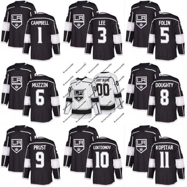 2017-2018 Season 8 Drew Doughty 11 Anze Kopitar 10 Andrei Loktionov 6 Jake Mizzin 5 Christian Folin Los Angeles Kings Custom Hockey Jerseys
2017-2018 Season 8 Drew Doughty 11 Anze Kopitar 10 Andrei Loktionov 6 Jake Mizzin 5 Christian Folin Los Angeles Kings Custom Hockey Jerseys