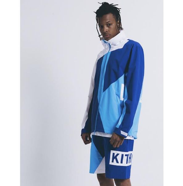 mens clothing designer jacketd kith blue red contrast color windbreaker streetwear loose hip pop jacket, Black;brown
mens clothing designer jacketd kith blue red contrast color windbreaker streetwear loose hip pop jacket, Black;brown