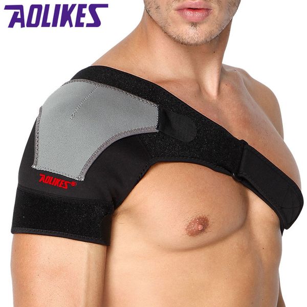 1pc sport wear adjustable shoulder belt protector exercise fitness pauldron spaulders bandage strain protective gear pad men, Black;blue
1pc sport wear adjustable shoulder belt protector exercise fitness pauldron spaulders bandage strain protective gear pad men, Black;blue