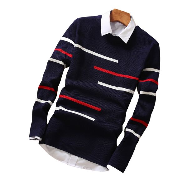 o-neck pullover men brand clothing 2018 autumn winter new arrival cashmere wool sweater men casual striped pull me, White;black
o-neck pullover men brand clothing 2018 autumn winter new arrival cashmere wool sweater men casual striped pull me, White;black