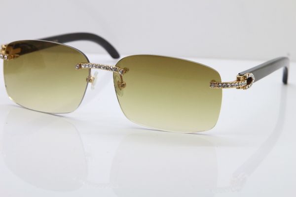 2020 new sunglasses rimless smaller big stones 8200759 original black buffalo horn sunglasses in gold brown lens trimming glasses, White;black
2020 new sunglasses rimless smaller big stones 8200759 original black buffalo horn sunglasses in gold brown lens trimming glasses, White;black