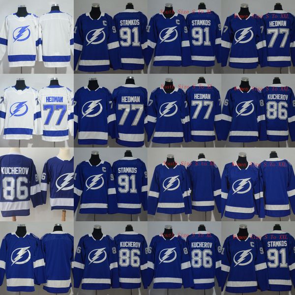 Tampa Bay Lightning Mens Womens Youths Jerseys 77 Victor Hedman 86 Nikita Kucherov 91 Steven Stamkos Hockey Jerseys
Tampa Bay Lightning Mens Womens Youths Jerseys 77 Victor Hedman 86 Nikita Kucherov 91 Steven Stamkos Hockey Jerseys