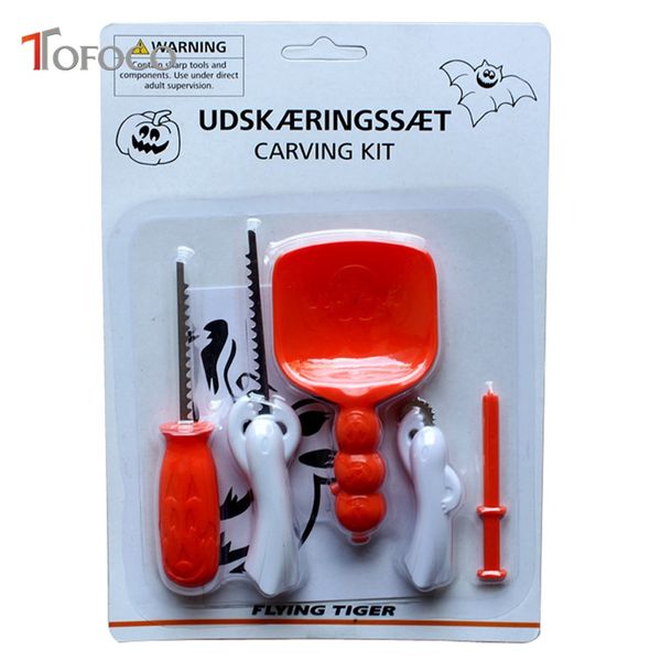 tofoco funny 5pcs/set halloween pumpkin carving tool toys for kids diy halloween patterns
tofoco funny 5pcs/set halloween pumpkin carving tool toys for kids diy halloween patterns