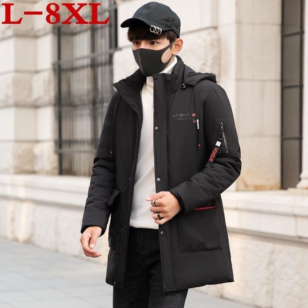 plus size 8xl 7xl arrival winter long jacket cotton thick male casual fashion parkas cotton coat men brand clothing, Black
plus size 8xl 7xl arrival winter long jacket cotton thick male casual fashion parkas cotton coat men brand clothing, Black