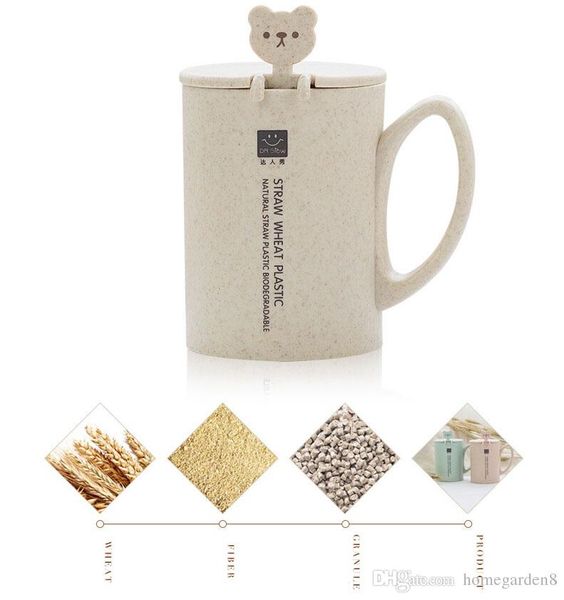 wheat straw fiber mug with lid handle environmental protection water coffee cup with spoon office cup coffee cup custom logo
wheat straw fiber mug with lid handle environmental protection water coffee cup with spoon office cup coffee cup custom logo