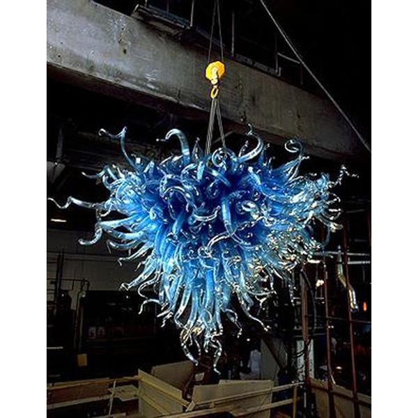 Fancy Blue Chandelier Light Fixture LED Lamps Murano Glass Table Top High Hanging Round
Fancy Blue Chandelier Light Fixture LED Lamps Murano Glass Table Top High Hanging Round