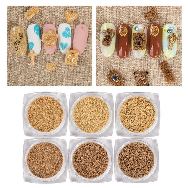6pcs/set nail art decoration nail sawdust powder corky sand beach original color sequins aa1061, Silver;gold
6pcs/set nail art decoration nail sawdust powder corky sand beach original color sequins aa1061, Silver;gold