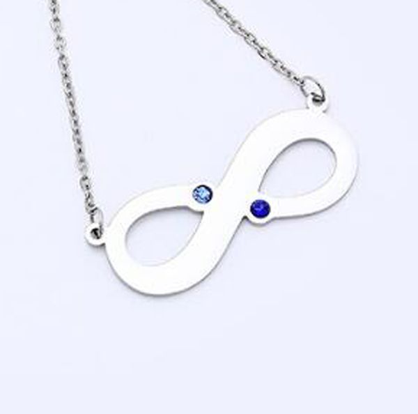 inspirational charm silver stainless birthstone necklace infinity necklace lucky number 8 pendant gifts for graduation fashion
inspirational charm silver stainless birthstone necklace infinity necklace lucky number 8 pendant gifts for graduation fashion