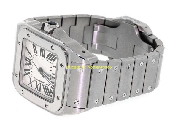 Top Quality Wristwatch Mens Automatic 100 XL W200737G Stainless Steel White 2656 38mm watch Steel bracelet Mens Mechanical Watches
Top Quality Wristwatch Mens Automatic 100 XL W200737G Stainless Steel White 2656 38mm watch Steel bracelet Mens Mechanical Watches