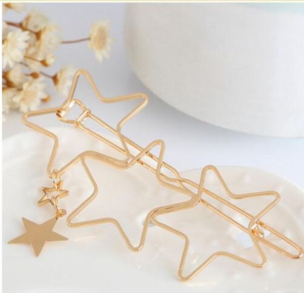 hair pins fashion woman accessories five-pointed star clip pin metal alloy hairband hairgrip barrette girls holder, Black;brown
hair pins fashion woman accessories five-pointed star clip pin metal alloy hairband hairgrip barrette girls holder, Black;brown