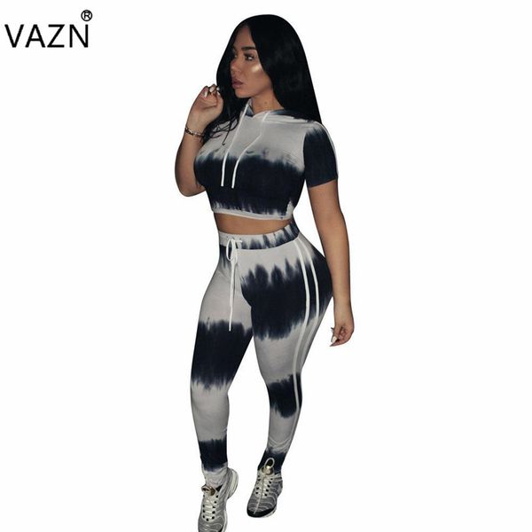vazn 2018 fashion ladies short sleeve 2-piece bodycon costume hooded women jumpsuits print club rompers l5192, Black;white
vazn 2018 fashion ladies short sleeve 2-piece bodycon costume hooded women jumpsuits print club rompers l5192, Black;white