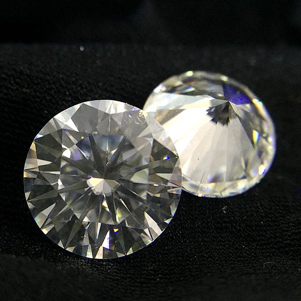 round brilliant cut 1.2ct carat 7.0mm gh color moissanite loose stone vvs1 excellent cut grade test positive lab diamond, Black
round brilliant cut 1.2ct carat 7.0mm gh color moissanite loose stone vvs1 excellent cut grade test positive lab diamond, Black