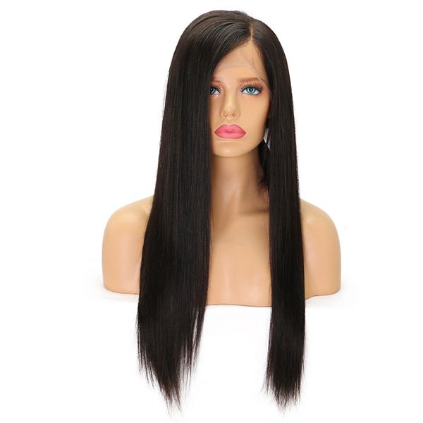 13x4 hd lace front wigs human hair remy brazilian silky straight frontal wig left side part, Black;brown
13x4 hd lace front wigs human hair remy brazilian silky straight frontal wig left side part, Black;brown