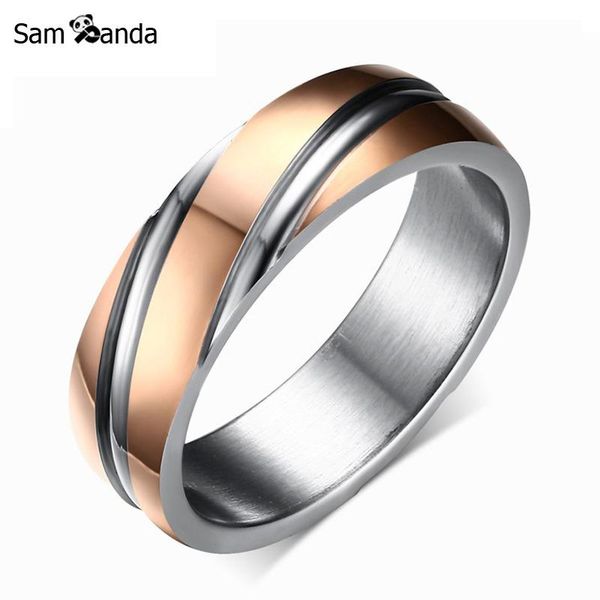 fashion daily ring men titanium steel wedding finger jewelry new men party thread rose gold rings for women, Golden;silver
fashion daily ring men titanium steel wedding finger jewelry new men party thread rose gold rings for women, Golden;silver