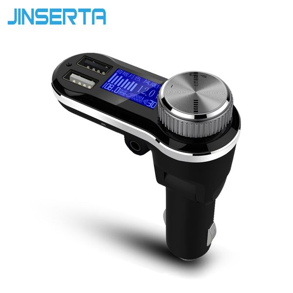 jinserta last one universal 3.5mm aux car audio mp3 player bluetooth handsfm transmitter fm modulator voltage display
jinserta last one universal 3.5mm aux car audio mp3 player bluetooth handsfm transmitter fm modulator voltage display