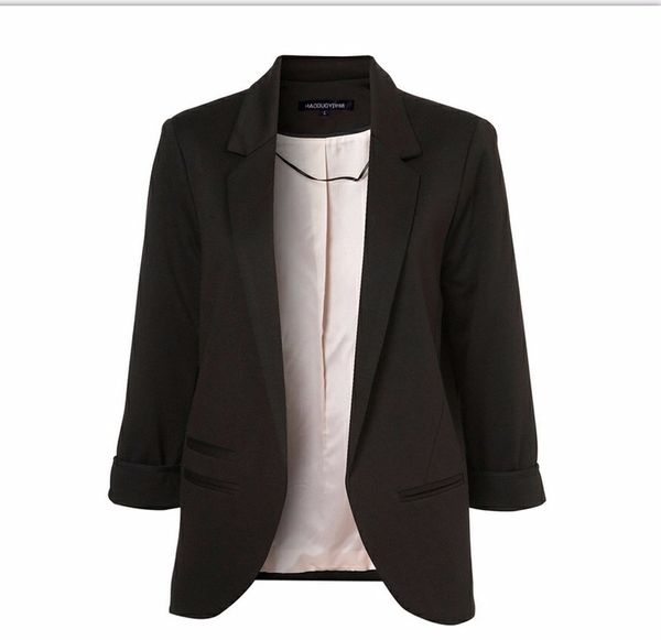 women's elegant suit blazer coat fashion solid suit coat for women lady female causal outerwear clothing, Black;brown
women's elegant suit blazer coat fashion solid suit coat for women lady female causal outerwear clothing, Black;brown
