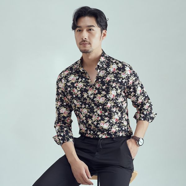 camisa цветочные masculina slim fit цветы рубашки мужские с длинным рукавом социальный клуб наряды slim fit dress рубашки для мужчин повседн, White;black
camisa цветочные masculina slim fit цветы рубашки мужские с длинным рукавом социальный клуб наряды slim fit dress рубашки для мужчин повседн, White;black