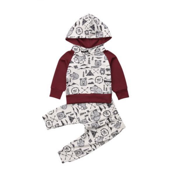 2018 new brand 0-24m newborn baby boy girl animal print hooded pants leggings outfit clothes, White
2018 new brand 0-24m newborn baby boy girl animal print hooded pants leggings outfit clothes, White