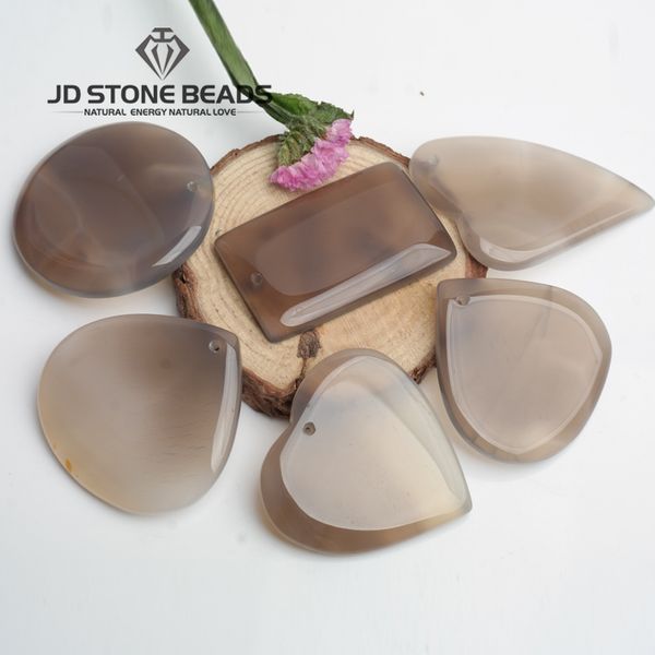 jd stone beads natural gray agate pendant new assorted natural stone charms wholesale, Silver
jd stone beads natural gray agate pendant new assorted natural stone charms wholesale, Silver