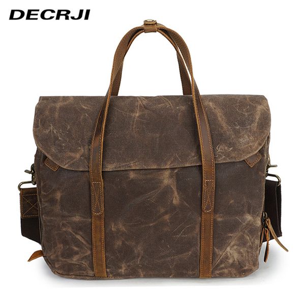 decrji vintage crazy horse leather men handbag shoulder bag men briefcase bags large capacity male messenger bag high quality
decrji vintage crazy horse leather men handbag shoulder bag men briefcase bags large capacity male messenger bag high quality