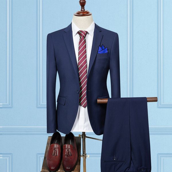 2018 navy blue men suits blazer wedding suits custom made tailored tuxedo 2 pieces slim fit formal groomsman prom man jacket+pants, Black;gray
2018 navy blue men suits blazer wedding suits custom made tailored tuxedo 2 pieces slim fit formal groomsman prom man jacket+pants, Black;gray