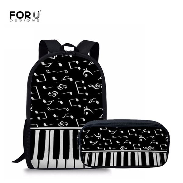 forudesigns men backpack fashion piano keyboard with music note pattern school backpack for teen boys girls 2pcs/set pencil bags
forudesigns men backpack fashion piano keyboard with music note pattern school backpack for teen boys girls 2pcs/set pencil bags