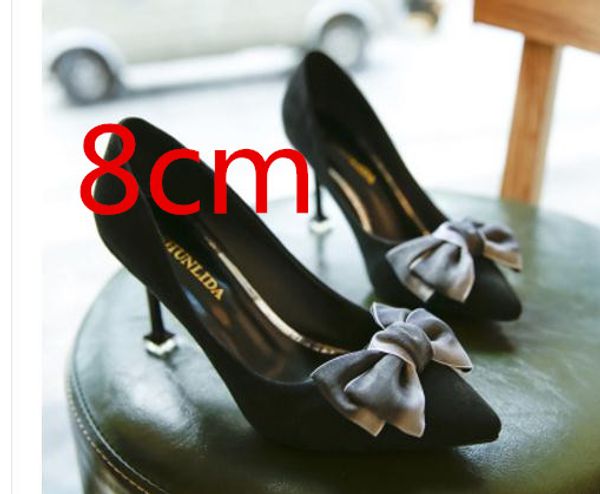 send high heel shoes 2018 autumn fine heel women's wedding shoes new style shoes heel 5cm,8cm, Black
send high heel shoes 2018 autumn fine heel women's wedding shoes new style shoes heel 5cm,8cm, Black