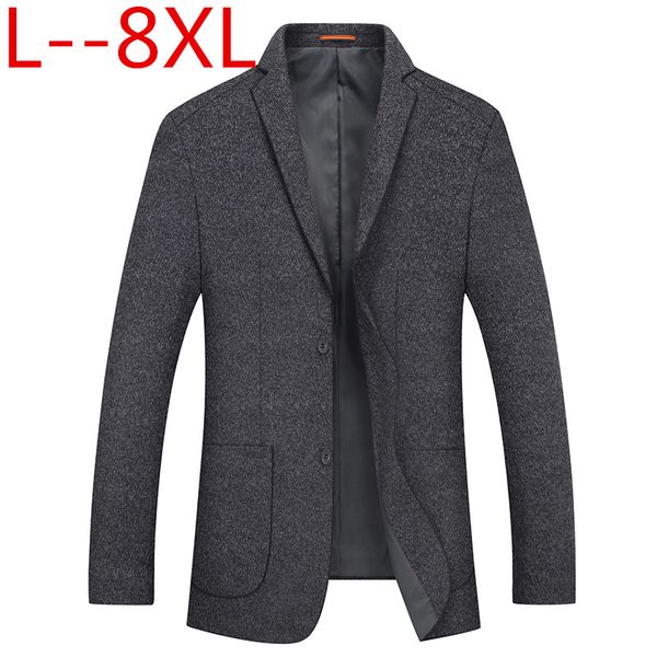 plus size 6xl 8xl men slim autumn suit blazer formal business fashion male suit two button lapel casual long sleeve pockets top, Black;brown
plus size 6xl 8xl men slim autumn suit blazer formal business fashion male suit two button lapel casual long sleeve pockets top, Black;brown