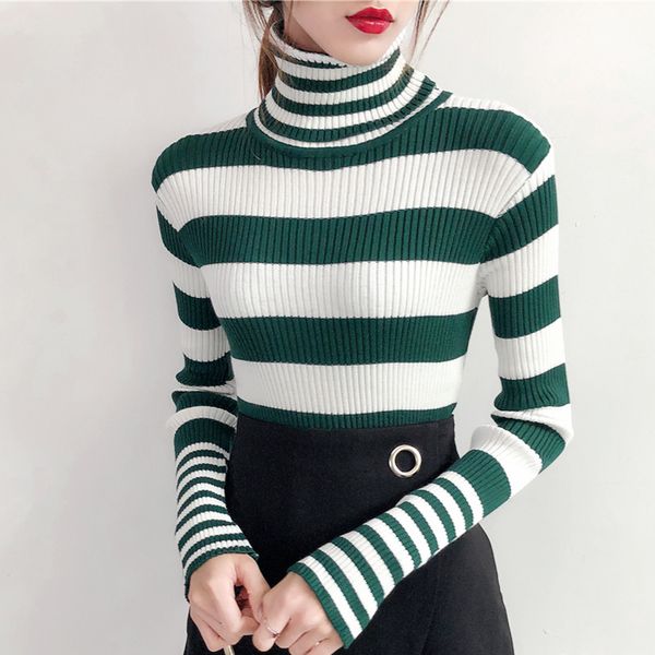 autumn winter new black /white striped knitwear women fashion bottoming sweater skinny woman pullovers short design warm, White;black
autumn winter new black /white striped knitwear women fashion bottoming sweater skinny woman pullovers short design warm, White;black