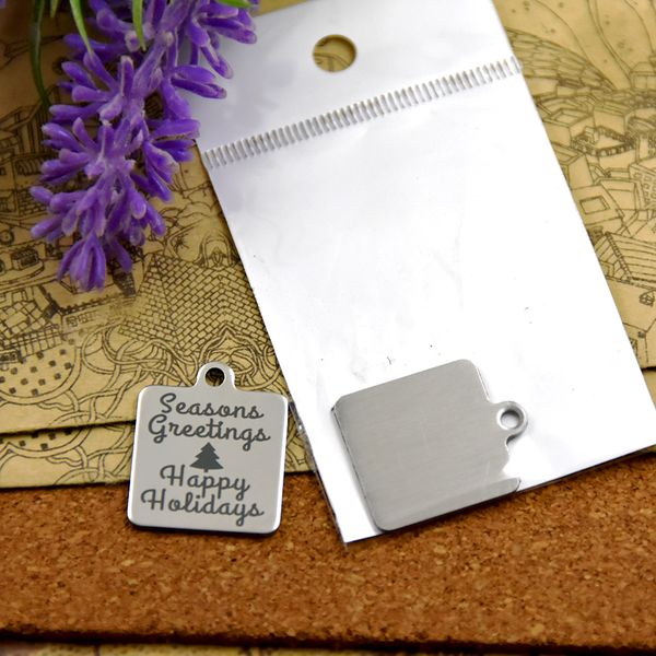 40pcs--"seasons greeting happy holiday"stainless steel charms more style for choosing diy charms pendants for necklace, Bronze;silver
40pcs--"seasons greeting happy holiday"stainless steel charms more style for choosing diy charms pendants for necklace, Bronze;silver