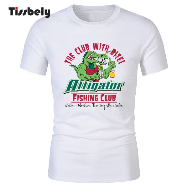 tissbely t-shirt design alligator fish club printed customized shirts men new style short sleeved o neck fashion, White;black
tissbely t-shirt design alligator fish club printed customized shirts men new style short sleeved o neck fashion, White;black