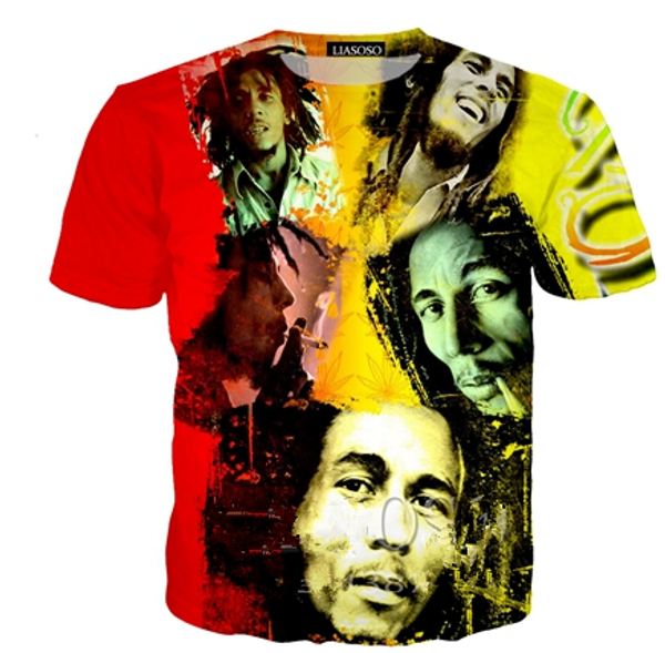 men/womens 3d reggae originator bob marley print short sleeve funny t-shirts harajuku fitness casual shirt u1068, White;black
men/womens 3d reggae originator bob marley print short sleeve funny t-shirts harajuku fitness casual shirt u1068, White;black