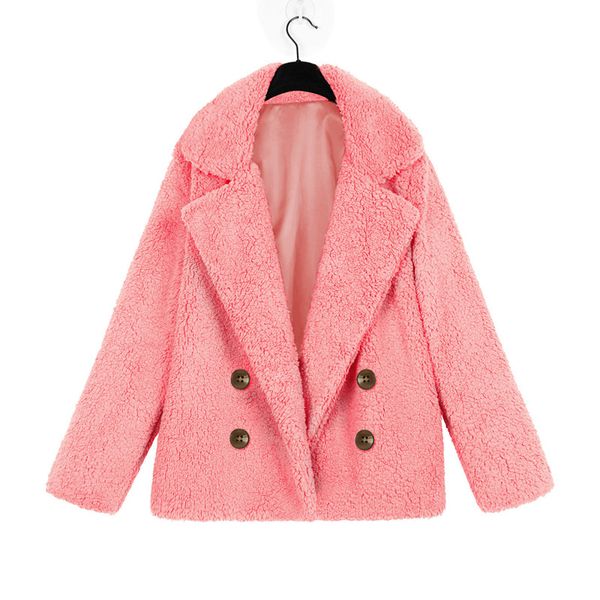2018 autumn long sleeve fake pink fur coat outwear plus size winter coat women elegant fake fur coats korean womens clothing, Black
2018 autumn long sleeve fake pink fur coat outwear plus size winter coat women elegant fake fur coats korean womens clothing, Black