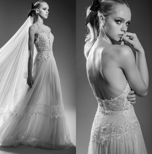 lihi hod halter neckline lace wedding dresses beach wedding dress bridal gowns plus size backless vestido de novia, White
lihi hod halter neckline lace wedding dresses beach wedding dress bridal gowns plus size backless vestido de novia, White