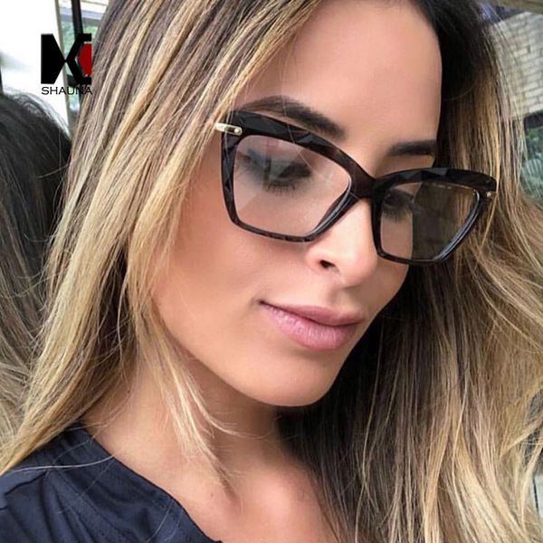 shauna unique faceted eyeglasses frame women transparent cat eye glasses uv400, Silver
shauna unique faceted eyeglasses frame women transparent cat eye glasses uv400, Silver