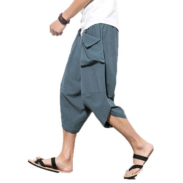 2018 summer linen hip hop harem pants men casual loose drawstringtrousers male cross bloomers pants joggers size m-5xl, Black
2018 summer linen hip hop harem pants men casual loose drawstringtrousers male cross bloomers pants joggers size m-5xl, Black