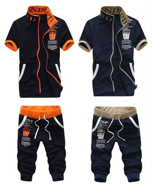 Regular Mens Casual Tracksuits Suit Set Fashion Summer Plus Size Short Sleeve Polo T Shirt + Pant Men Sportswear Clothing Asian Size M-XXXL
Regular Mens Casual Tracksuits Suit Set Fashion Summer Plus Size Short Sleeve Polo T Shirt + Pant Men Sportswear Clothing Asian Size M-XXXL