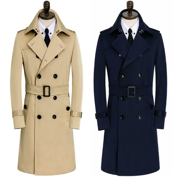 s-7xl 2018 new men's men's double-breasted lapel slim fashion long trench coat hair stylist simple tide casual coat plus size, Tan;black
s-7xl 2018 new men's men's double-breasted lapel slim fashion long trench coat hair stylist simple tide casual coat plus size, Tan;black