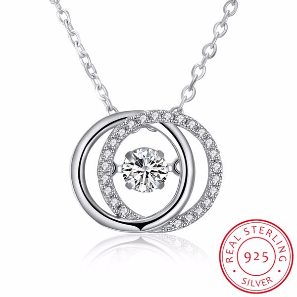 casual double circle necklace 925 sterling silver pendant accessories mujer interlocking collar for women friend gifts
casual double circle necklace 925 sterling silver pendant accessories mujer interlocking collar for women friend gifts