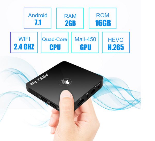 a95x pro s905w android 7.1 voice contril tv box media player wifi tv box with voice set box a95x pro 20pcs
a95x pro s905w android 7.1 voice contril tv box media player wifi tv box with voice set box a95x pro 20pcs