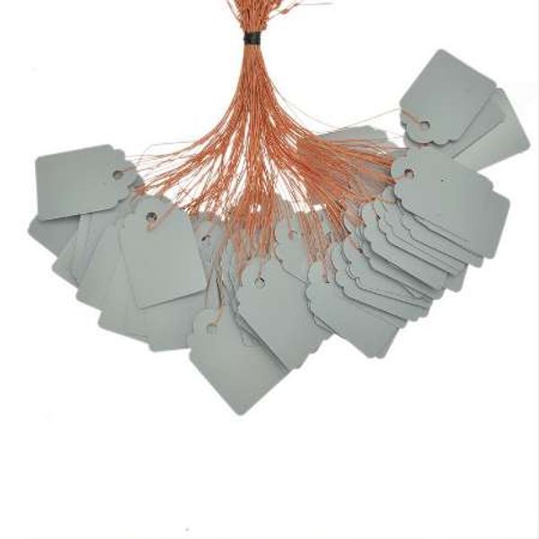 new 1packet(about 100pcs) gray price display plastic tags price labels pricing tags with strings 36x25mm
new 1packet(about 100pcs) gray price display plastic tags price labels pricing tags with strings 36x25mm