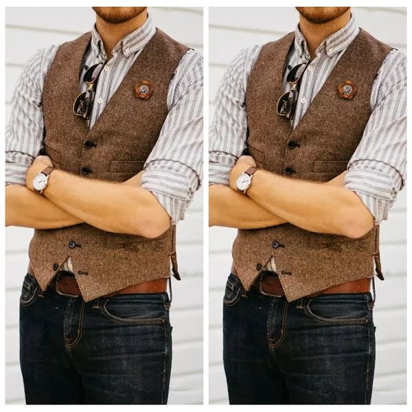formal groom vests farm wedding wool england style vests custom 2021 slim fit mens suit vest prom wedding waistcoat herringbone tweed, Black
formal groom vests farm wedding wool england style vests custom 2021 slim fit mens suit vest prom wedding waistcoat herringbone tweed, Black