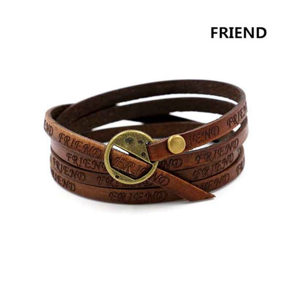 2016 new fashion genuine leather wrap bracelet multilayer bracelets bangles for women/men friend lucky bracelets in 2 colors, White
2016 new fashion genuine leather wrap bracelet multilayer bracelets bangles for women/men friend lucky bracelets in 2 colors, White