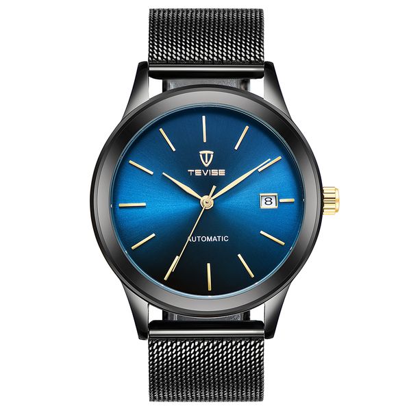 automatic mechanical man watch men luxury water-proof mesh stainless steel band self-winding casual wristwatch+box, Slivery;brown
automatic mechanical man watch men luxury water-proof mesh stainless steel band self-winding casual wristwatch+box, Slivery;brown