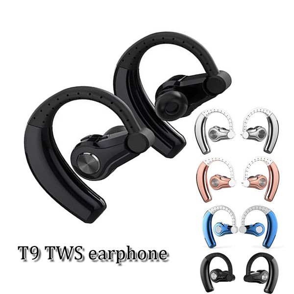 T9 TWS bluetooth 4.1 wireless stereo in ear ear-hook headset sports headphone voice prompt earphone with mic for iphone and samsung
T9 TWS bluetooth 4.1 wireless stereo in ear ear-hook headset sports headphone voice prompt earphone with mic for iphone and samsung
