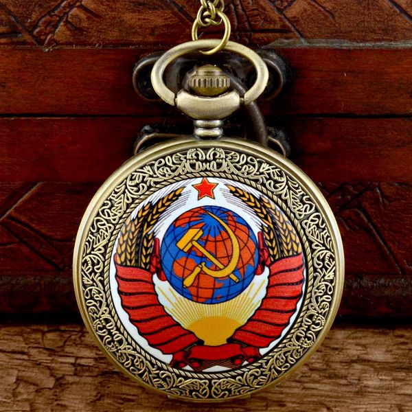 classic vintage soviet badges sickle hammer pocket watch retro men women pendant necklace quartz cccp watches, Slivery;golden
classic vintage soviet badges sickle hammer pocket watch retro men women pendant necklace quartz cccp watches, Slivery;golden