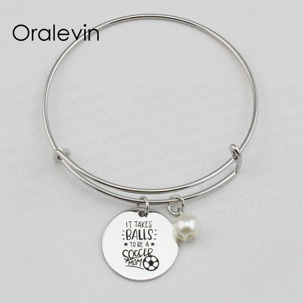 it takes balls to be a soccer mom inspirational hand stamped engraved custom pendant bangle bracelet jewelry,10pcs/lot, #ln2239b, Black
it takes balls to be a soccer mom inspirational hand stamped engraved custom pendant bangle bracelet jewelry,10pcs/lot, #ln2239b, Black