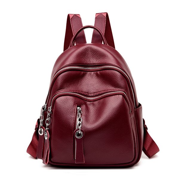 2018 women leather backpacks casual female shoulder bag sac a dos travel ladies zipper bagpack mochilas school bags for girls
2018 women leather backpacks casual female shoulder bag sac a dos travel ladies zipper bagpack mochilas school bags for girls