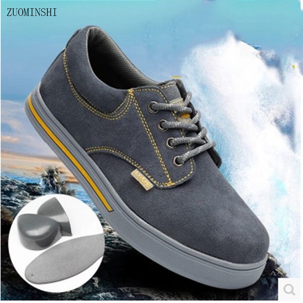 work safety shoes men steel toe warm breathable men's casual boots bot wear resistant anti slip light safety shoes round toe, Black
work safety shoes men steel toe warm breathable men's casual boots bot wear resistant anti slip light safety shoes round toe, Black