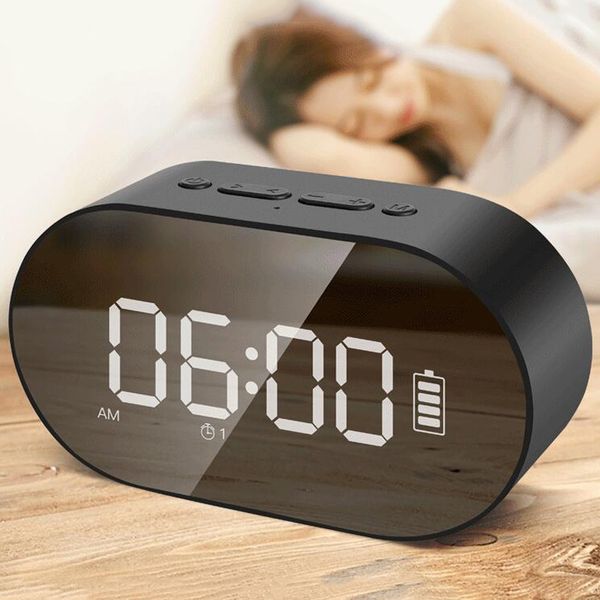 p1 bluetooth alarm clock speaker led display digital mirror with aux tf card usb flash disk fm home office portable hifi speaker
p1 bluetooth alarm clock speaker led display digital mirror with aux tf card usb flash disk fm home office portable hifi speaker